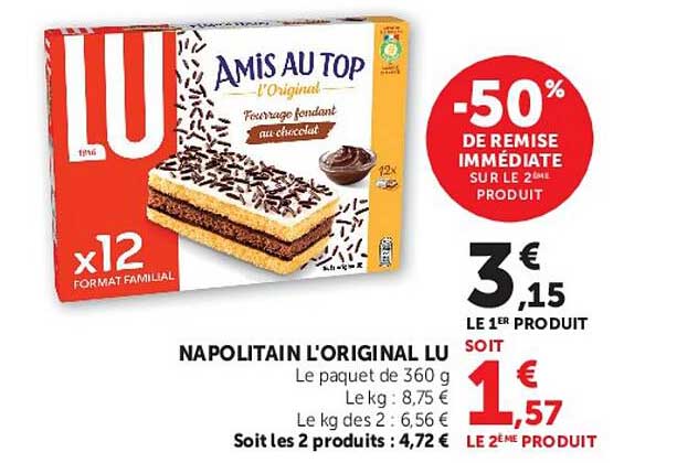 NAPOLITAIN L'ORIGINAL LU