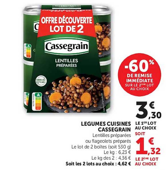 OFFRE DÉCOUVERTE LOT DE 2