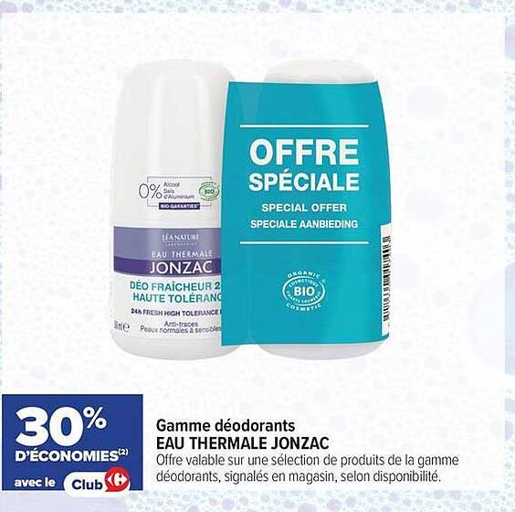 OFFRE SPÉCIALE
