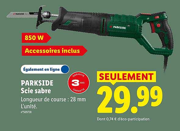 PARKSIDE Scie sabre