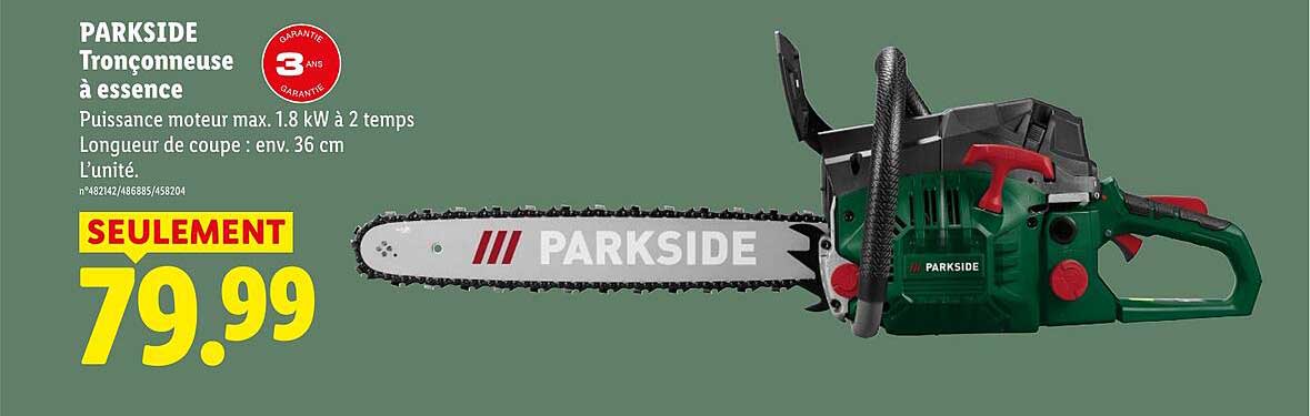 PARKSIDE Tronçonneuse à essence