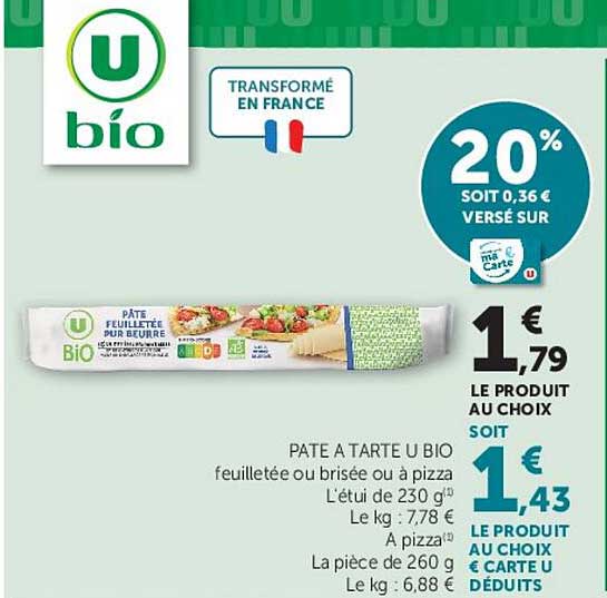 PÂTÉ FEUILLETÉE PUR BEURRE