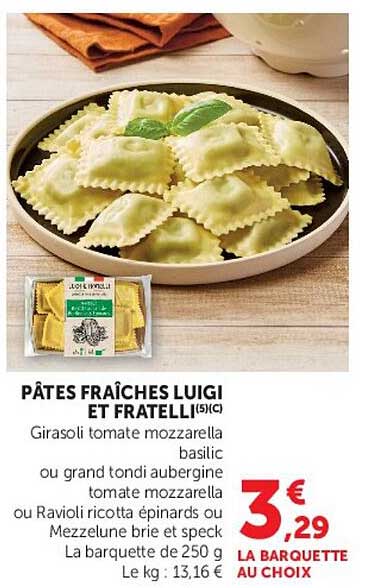 PÂTES FRAÎCHES LUIGI ET FRATELLI(5)C