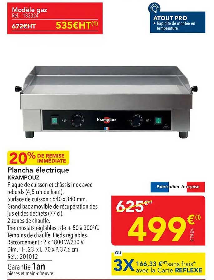 Placha électrique KRAMPouz