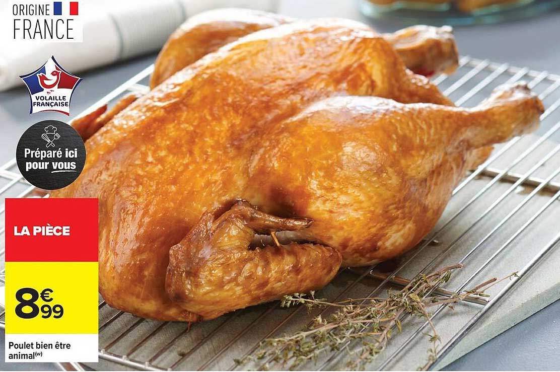 Poulet bien être animal(*)