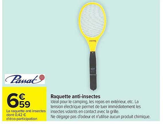 Raquette anti-insectes