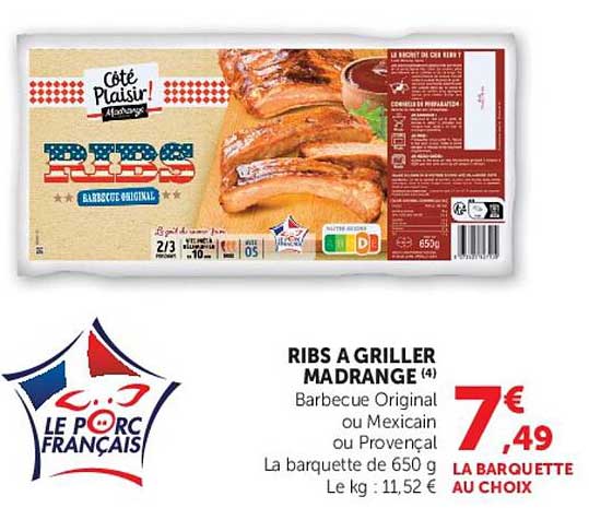 RIBS A GRILLER MADRANGE (4)