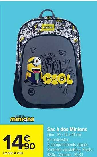 Sac à dos Minions