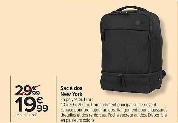 Sac à dos New York