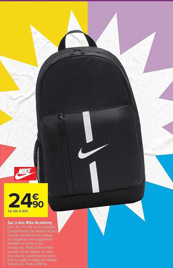 Sac à dos Nike Academy