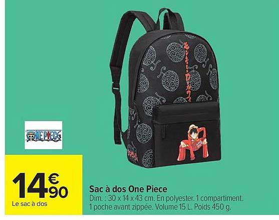 Sac à dos One Piece