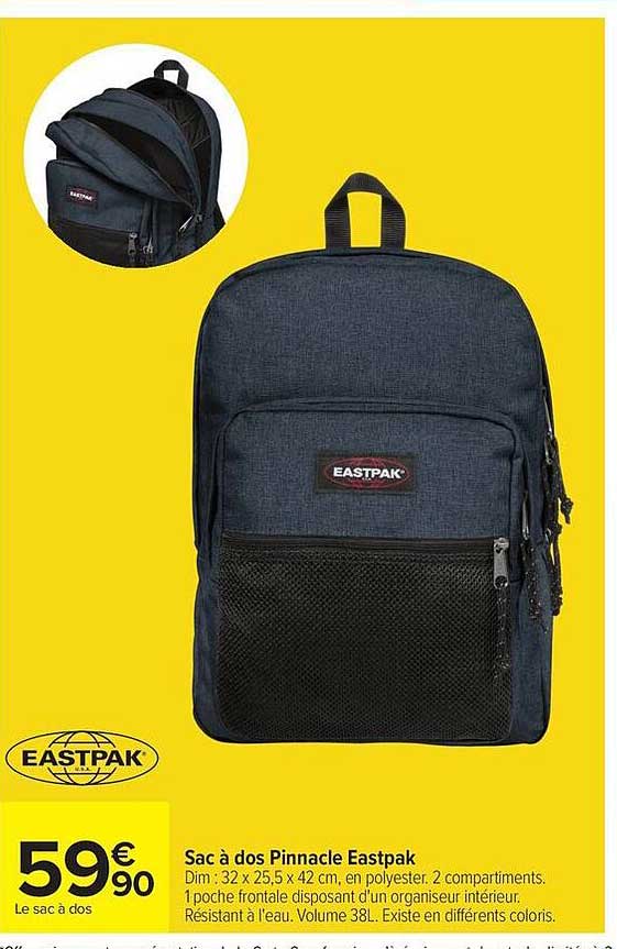 Sac à dos Pinnacle Eastpak