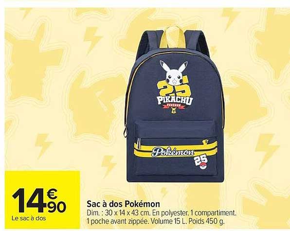 Sac à dos Pokémon