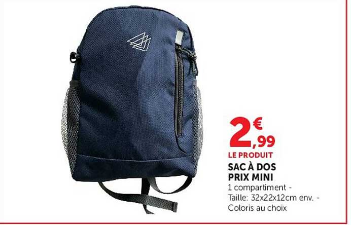 SAC À DOS PRIX MINI