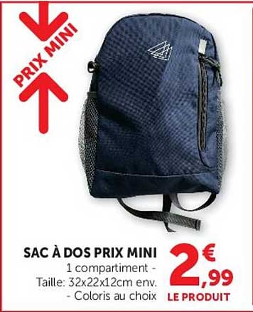 SAC À DOS PRIX MINI