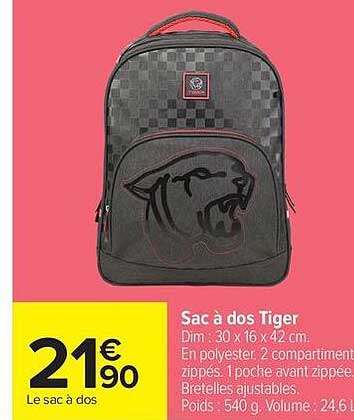 Sac à dos Tiger