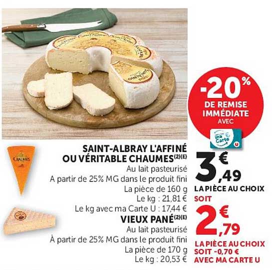 SAINT-ALBRAY L'AFFINÉ OU VÉRITABLE CHAUMES 2(E)