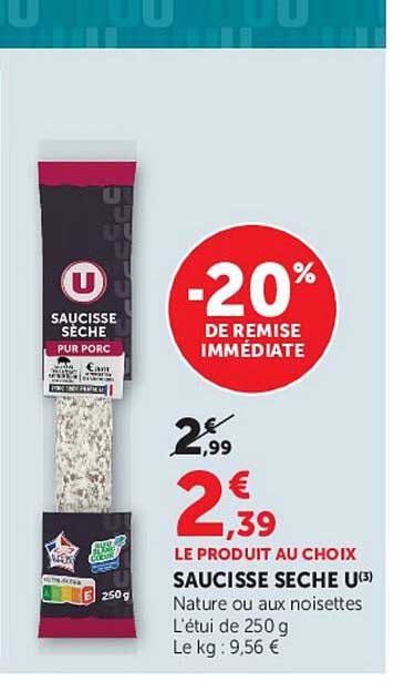 SAUCISSE SECHE U(3)
