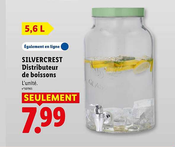 SILVERCREST Distributeur de boissons
