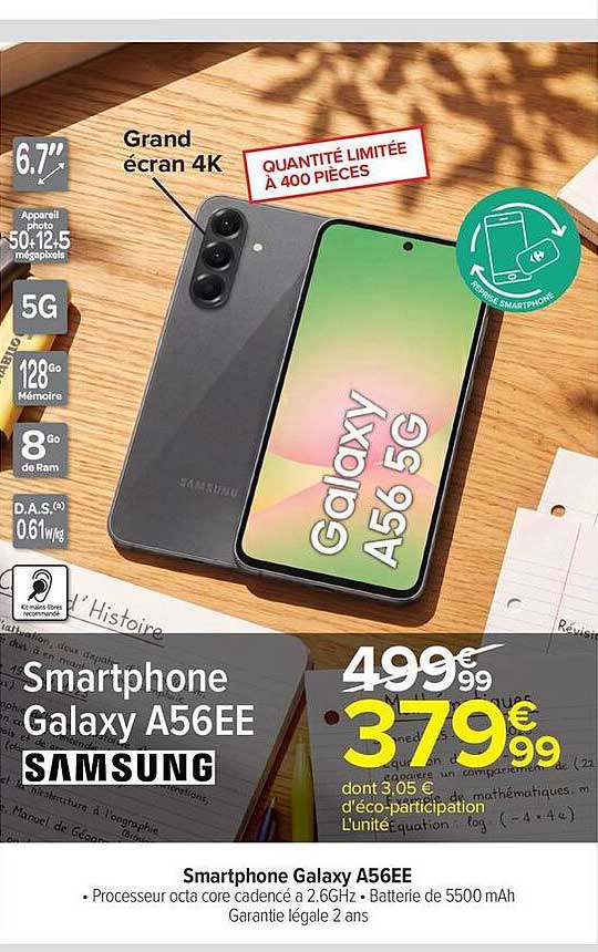 Smartphone Galaxy A56EE