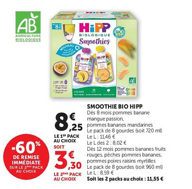 SMOOTHIE BIO HIPP