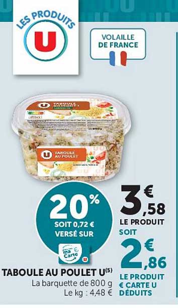 TABOULE AU POULET U(5)