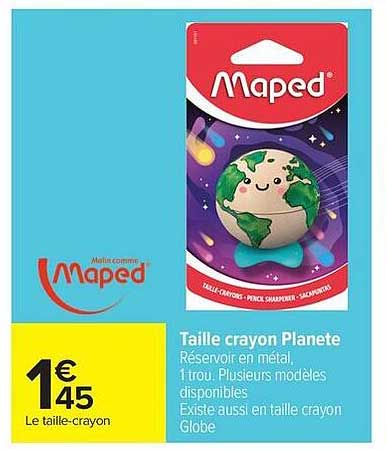 Taille crayon Planete