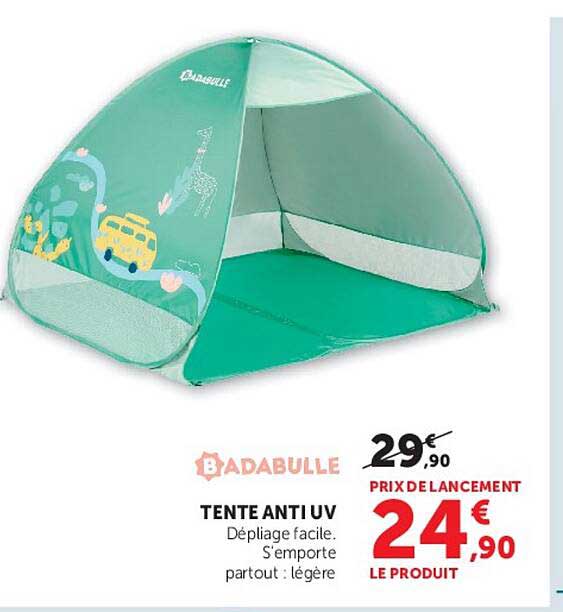 TENTE ANTI UV