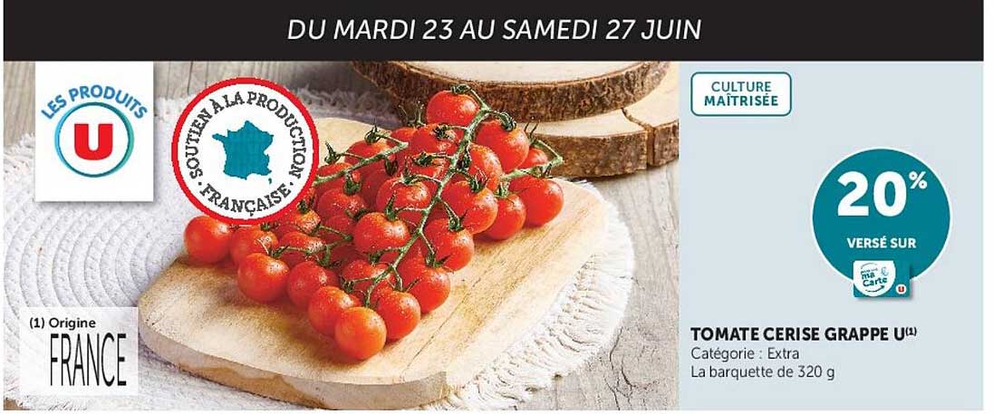 TOMATE CERISE GRAPPE U(1)