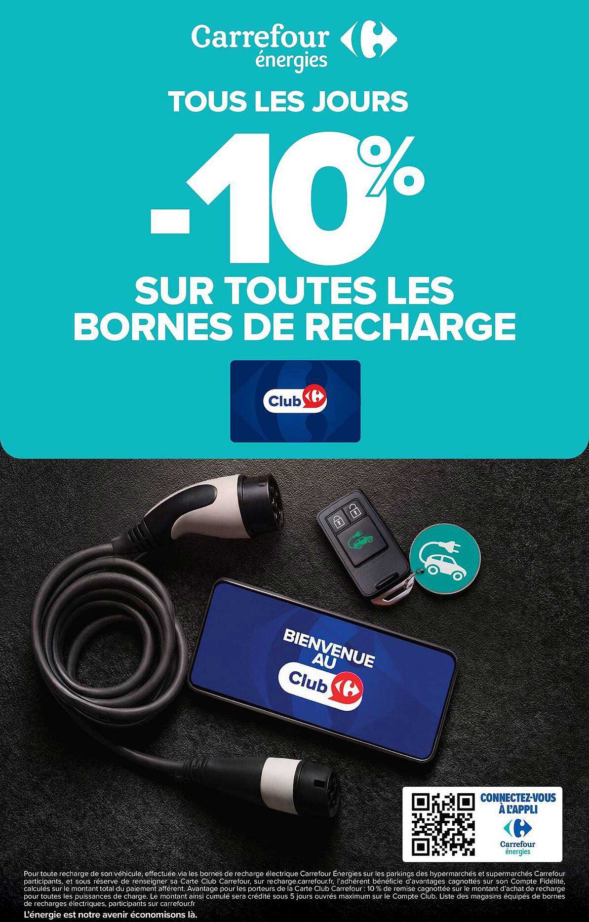 TOUS LES JOURS -10% SUR TOUTES LES BORNES DE RECHARGE