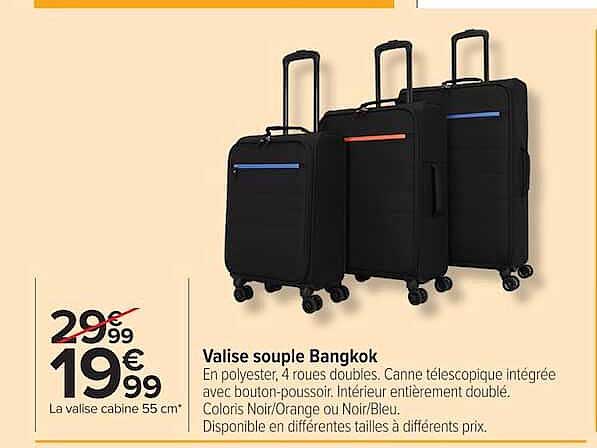 Valise souple Bangkok
