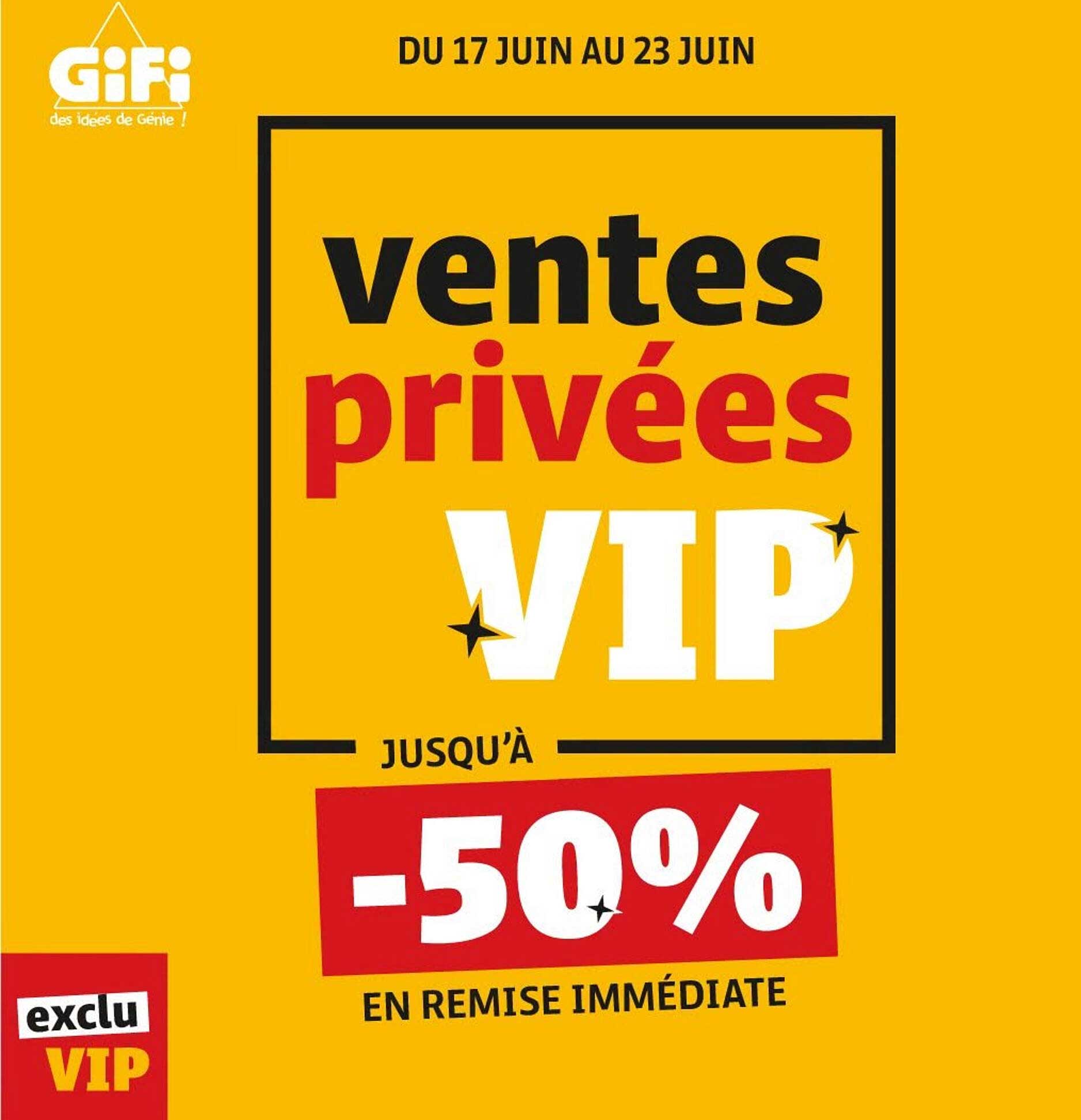ventes privées VIP