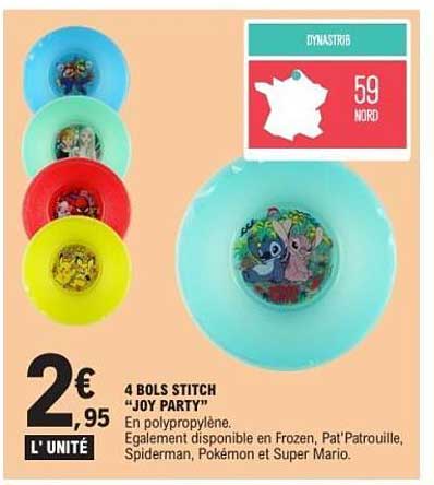 4 BOLS STITCH "JOY PARTY"