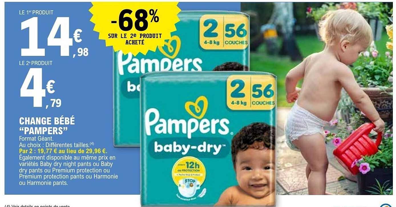 CHANGE BÉBÉ "PAMPERS"