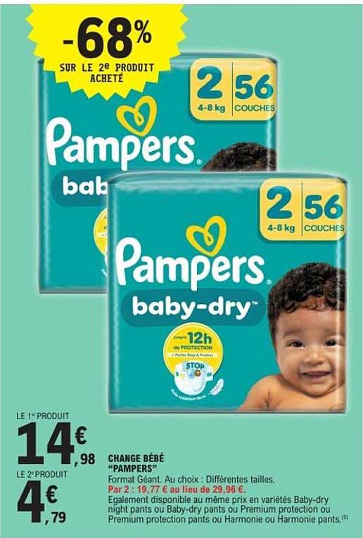 CHANGE BÉBÉ “PAMPERS”