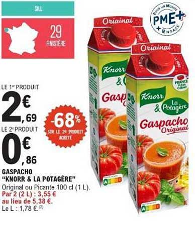 Gaspacho "Knorr & La Potagère" Original
