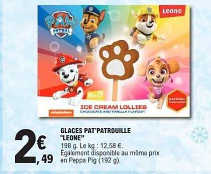 GLACES PAT'PATROUILLE "LEONE"