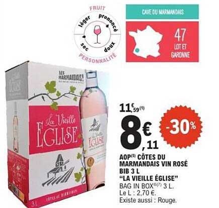 LA VIEILLE ÉGLISE BIB 3 L