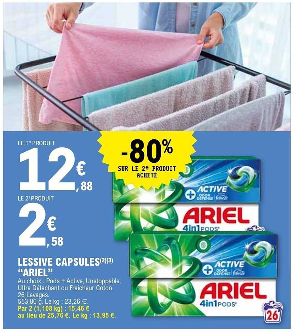 LESSIVE CAPSULES "ARIEL"