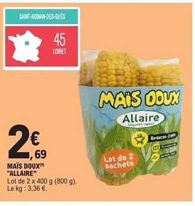 MAÏS DOUX® "ALLAIRE"