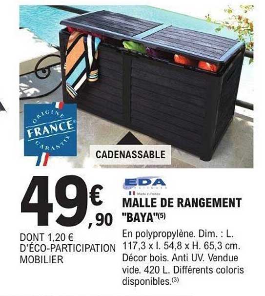 MALLE DE RANGEMENT "BAYA"