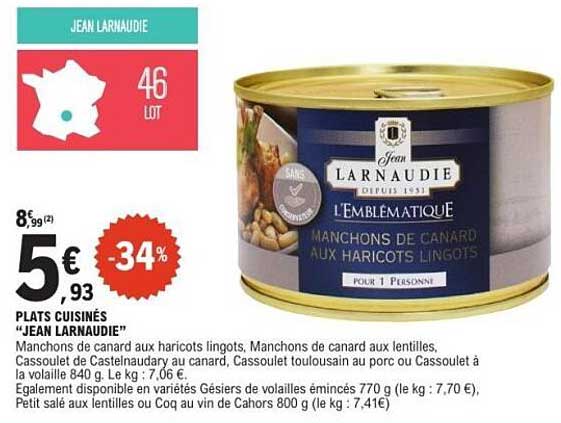 Manchons de canard aux haricots lingots