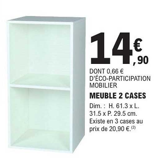MEUBLE 2 CASES