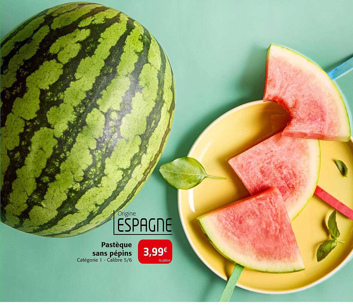 Pastèque sans pépins