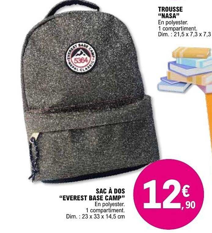 SAC À DOS "EVEREST BASE CAMP"