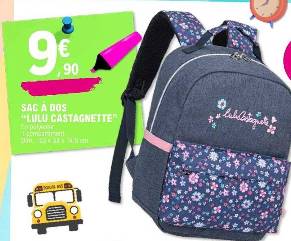 SAC À DOS "LULU CASTAGNETTE"