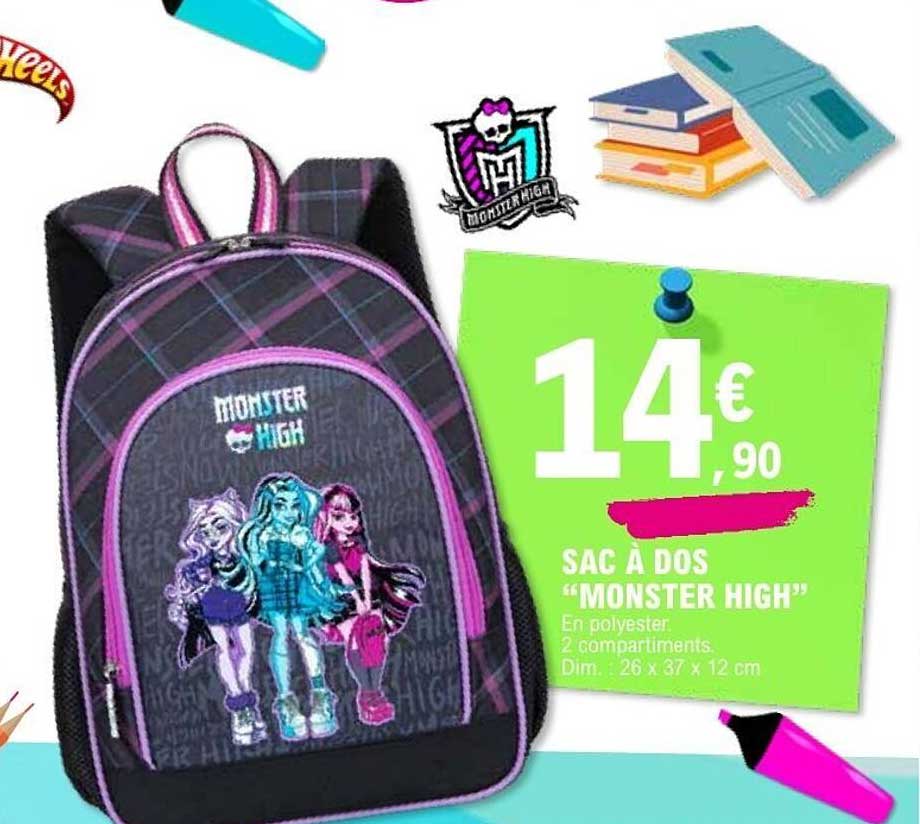 SAC À DOS "MONSTER HIGH"