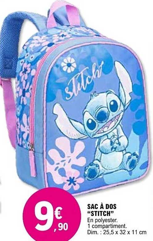 SAC À DOS “STITCH”