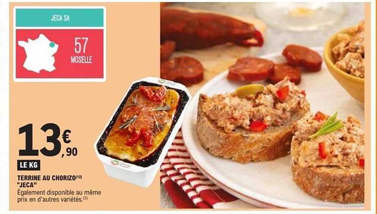 TERRINE AU CHORIZO "JECA"