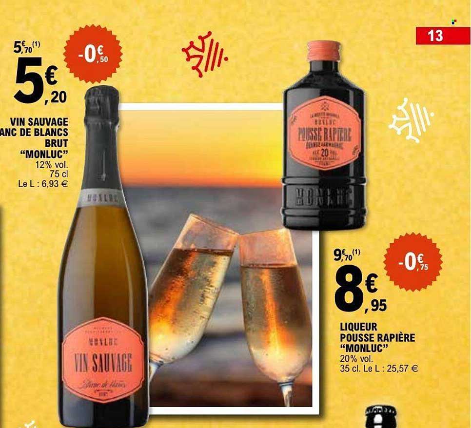 VIN SAUVAGE BLANCS DE BLANCS BRUT "MONLUC"
